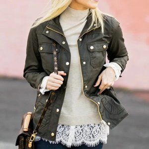 NWT J. Crew Utility Relaxed Boyfriend Jacket
